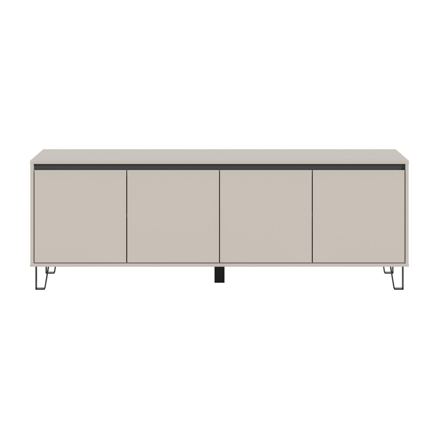 Langes TV Board auf U-Füßen - Binocra
