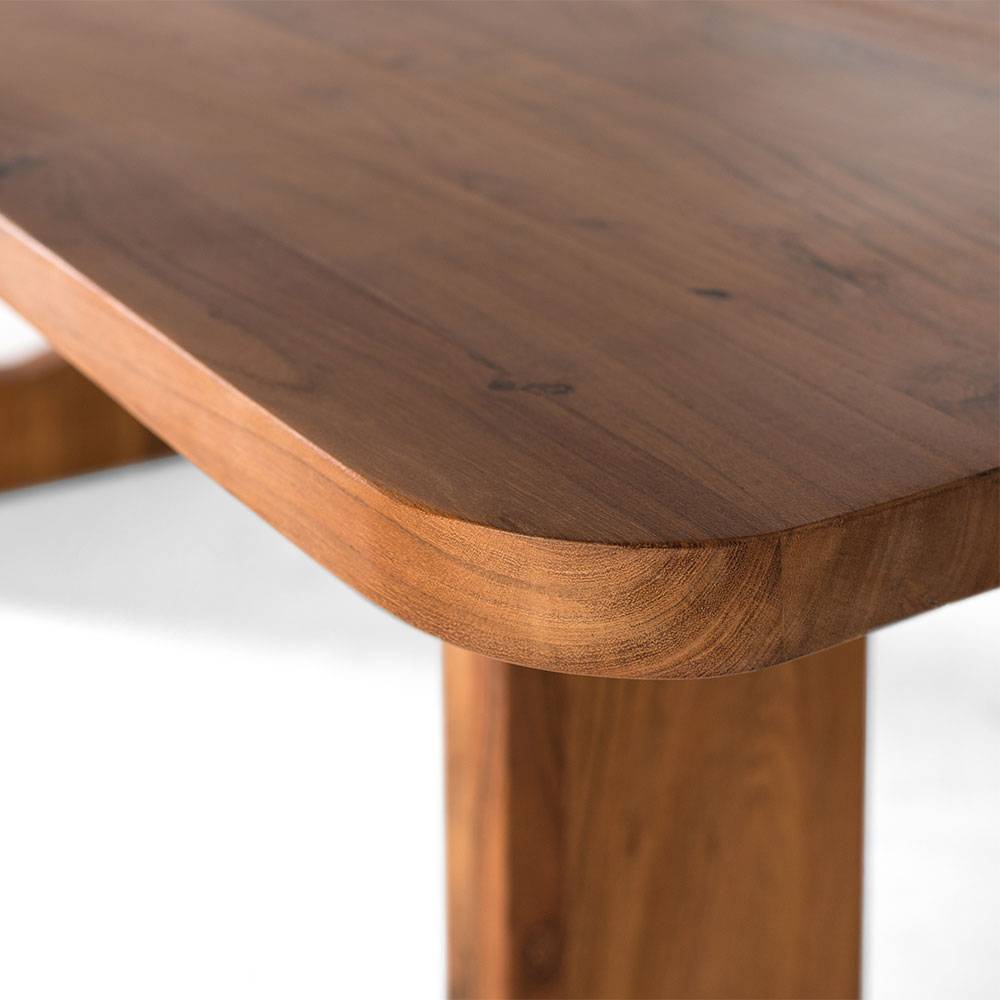 Design-Esstisch aus Akazienholz - Torin