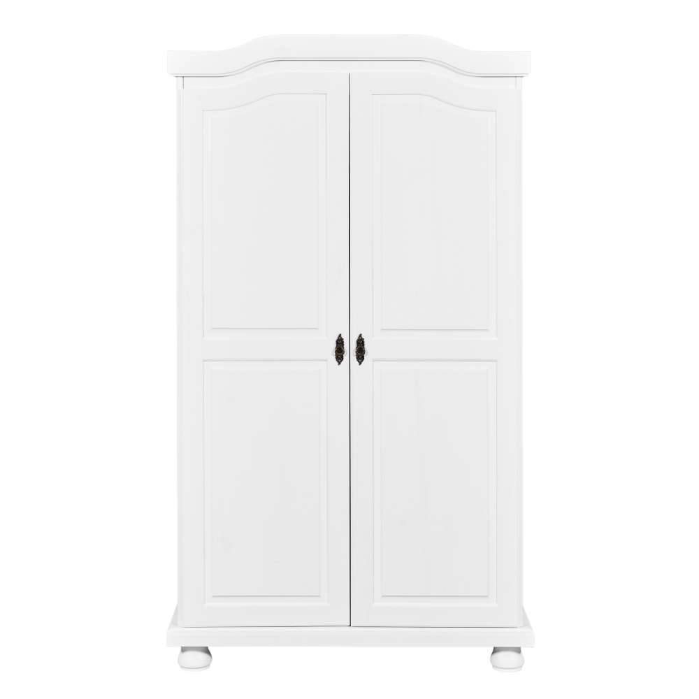 Kleiderschrank Nanini in Weiß