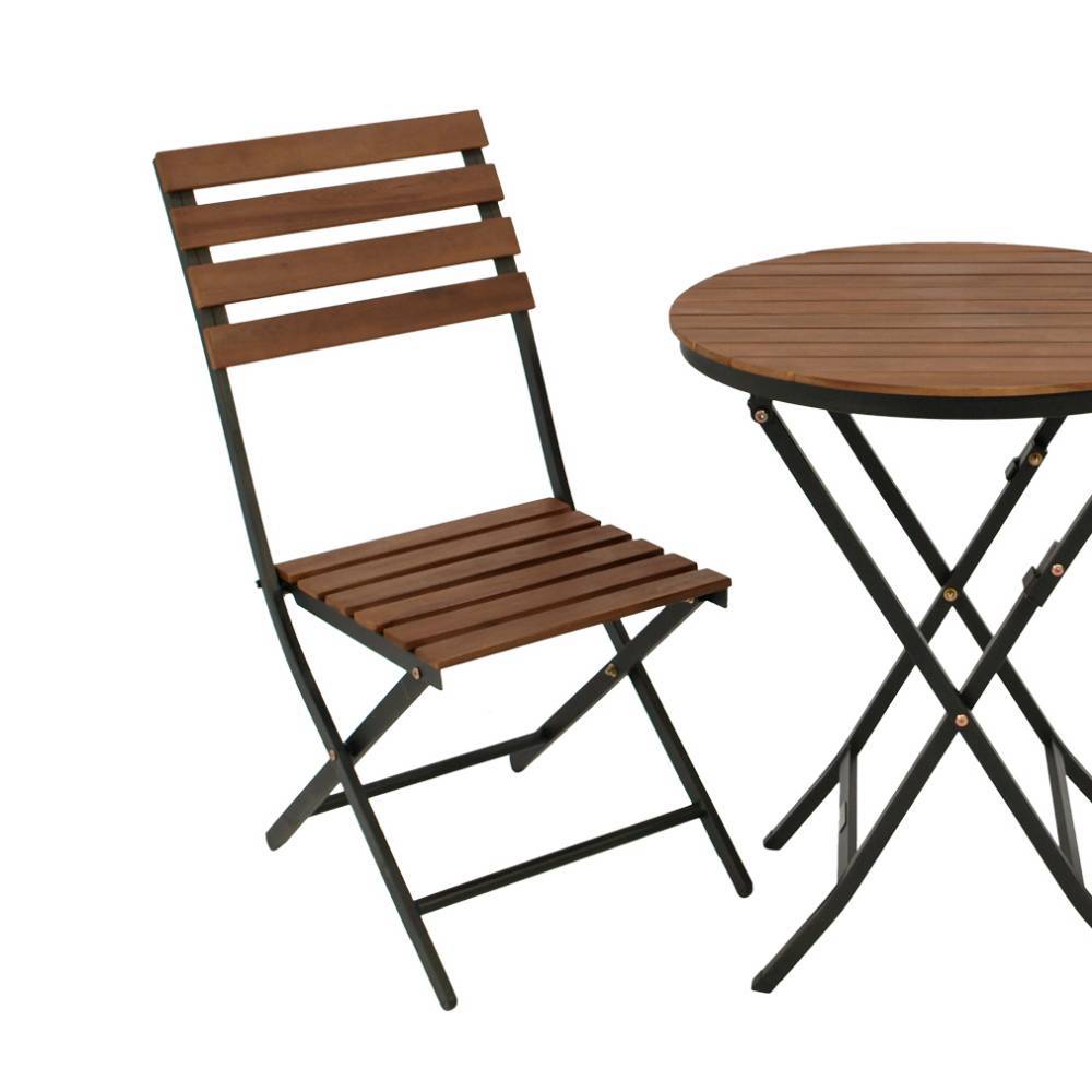 Balkon Biergarten-Set klassisch - Mendoza (dreiteilig)