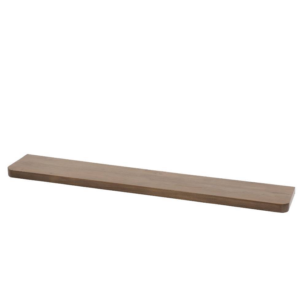 120cm Wandboard aus Akazie Massivholz in Braun - Emila