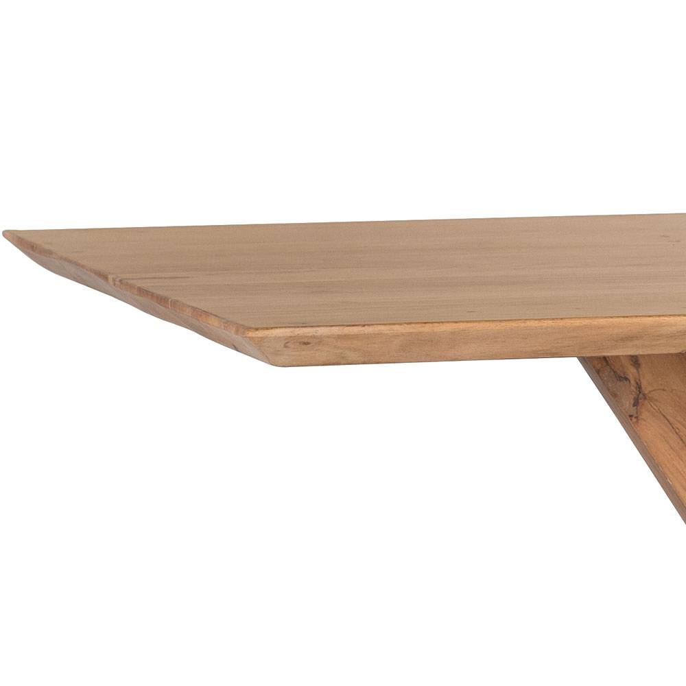 Esszimmertisch mit V-Design Säulengestell - Muscetta