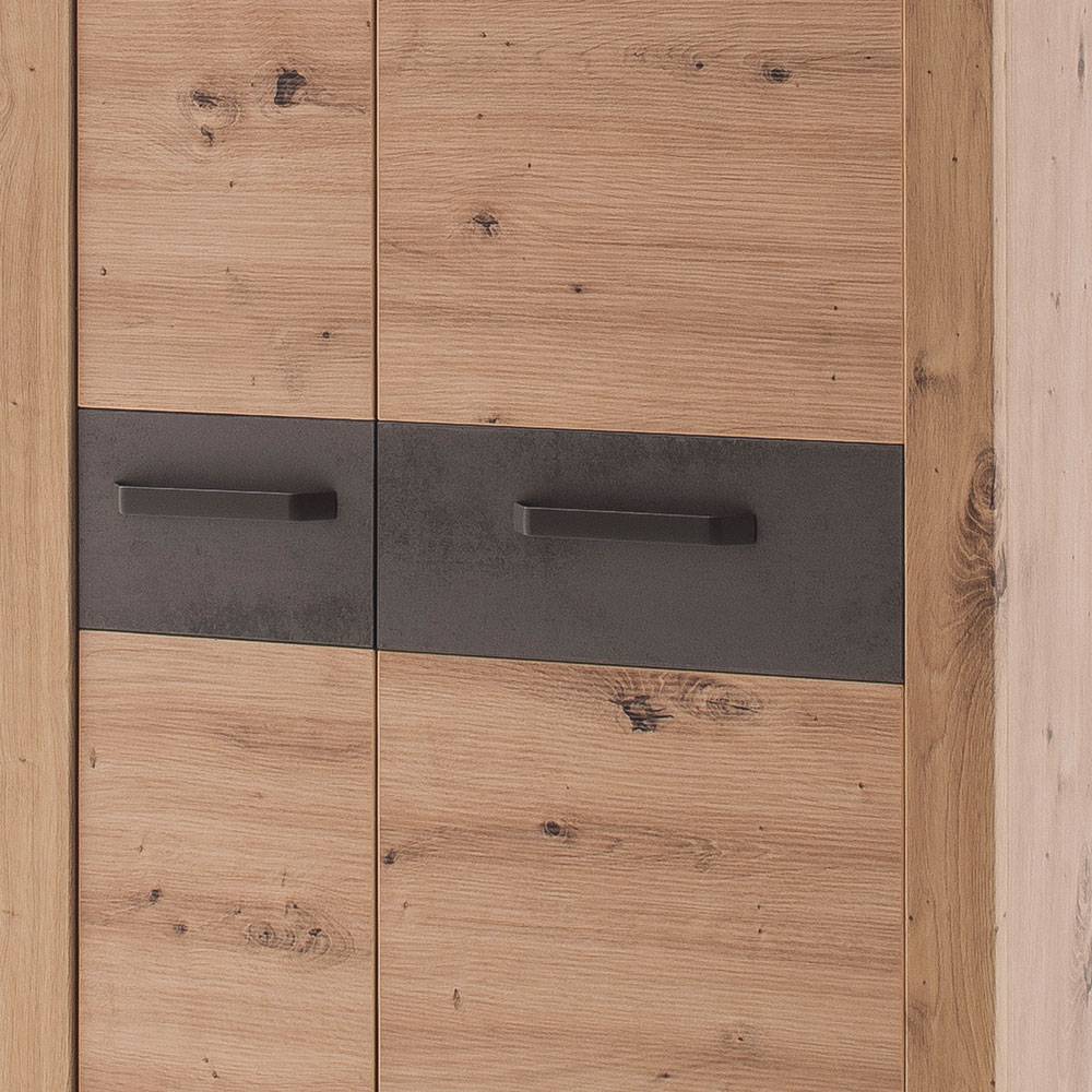 Garderobenschrank in Wildeiche Optik - Carry