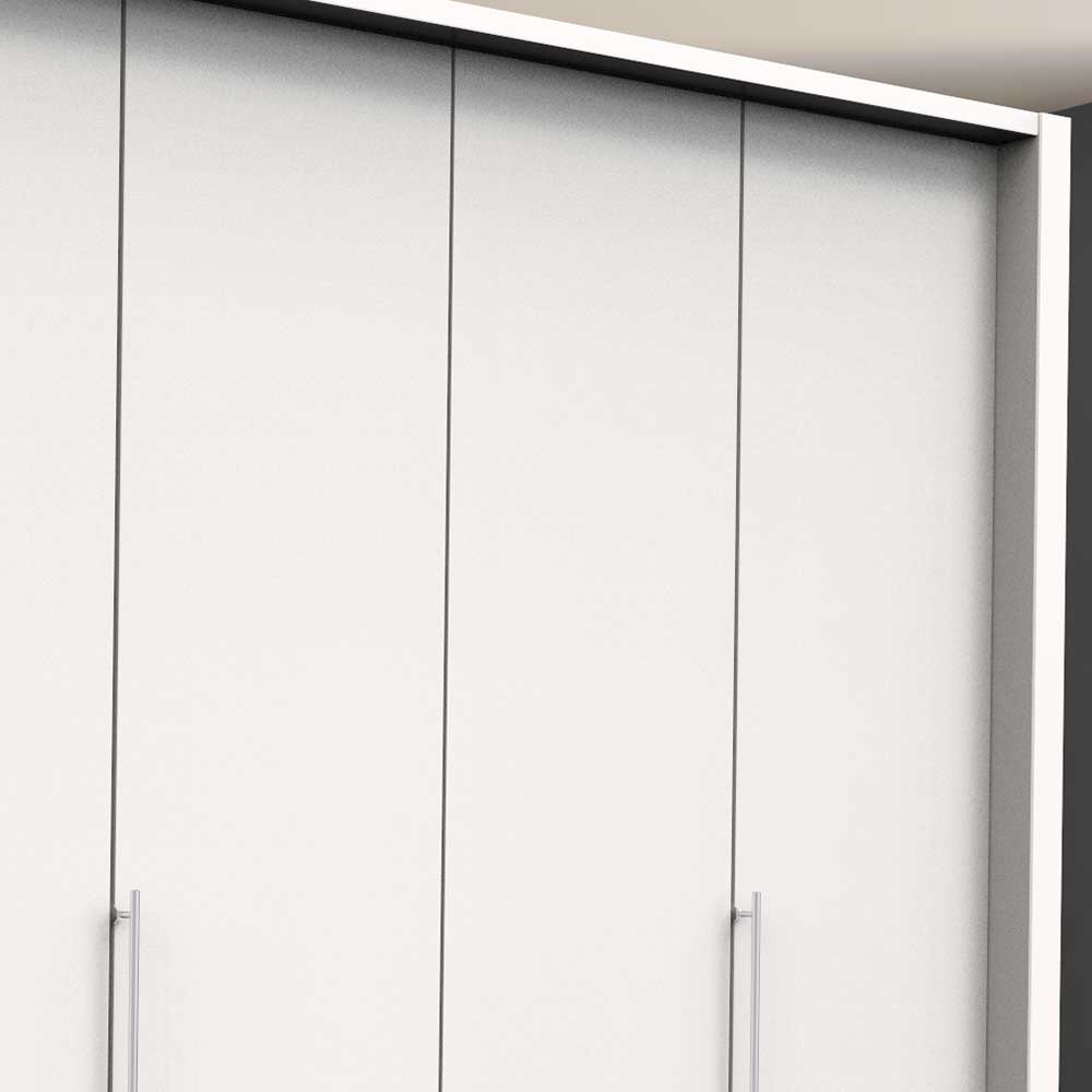 Schrank für weißes Schlafzimmer in 250cm Breite - Donpiave