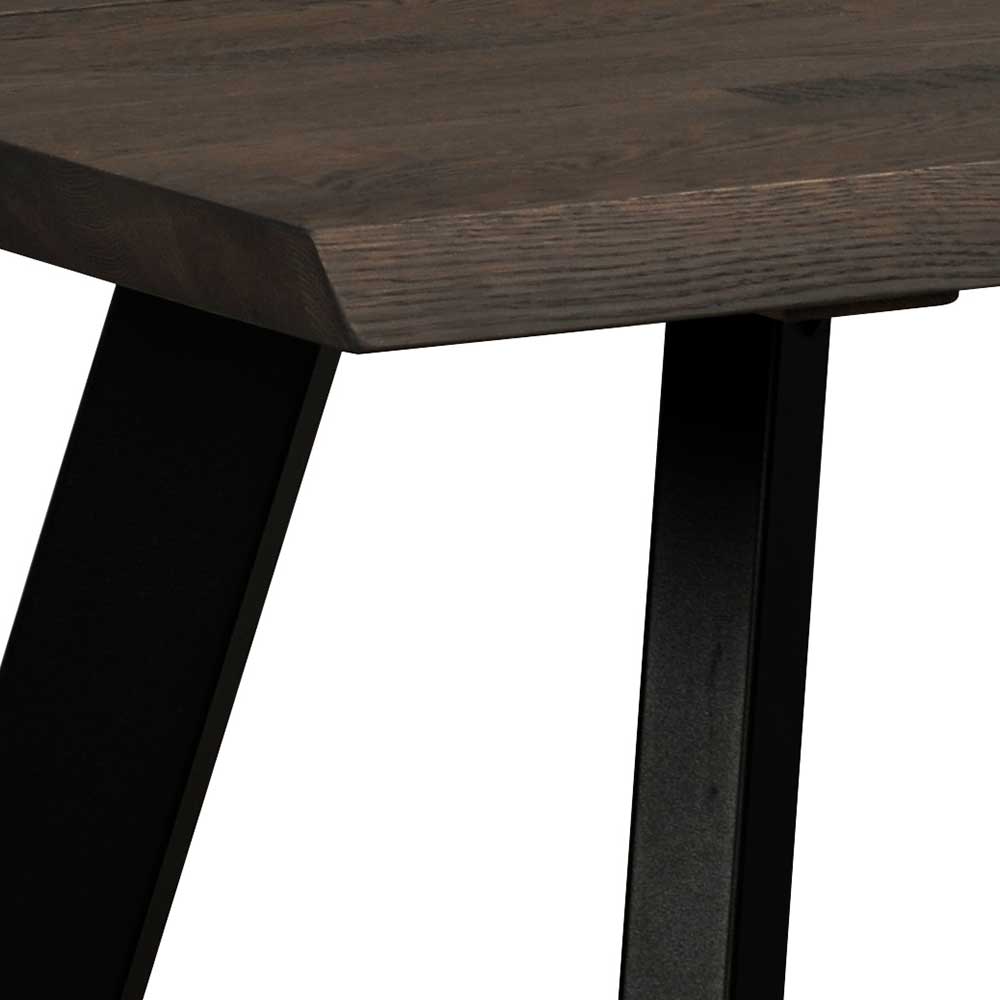 Design Esstisch mit dunkler Eiche - Namac I