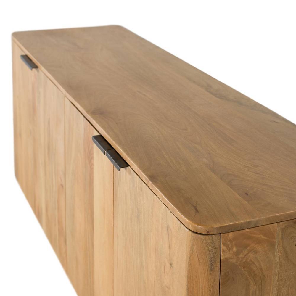 4-türiges Sideboard aus Mangoholz - Jacqueline