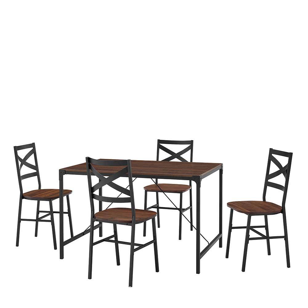 Küchentisch & Stühle Set - Comta (fünfteilig)