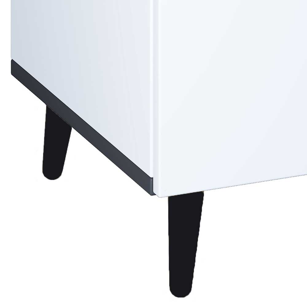 60x184x32 Mehrzweck Schrank mit vier Türen - Rondja