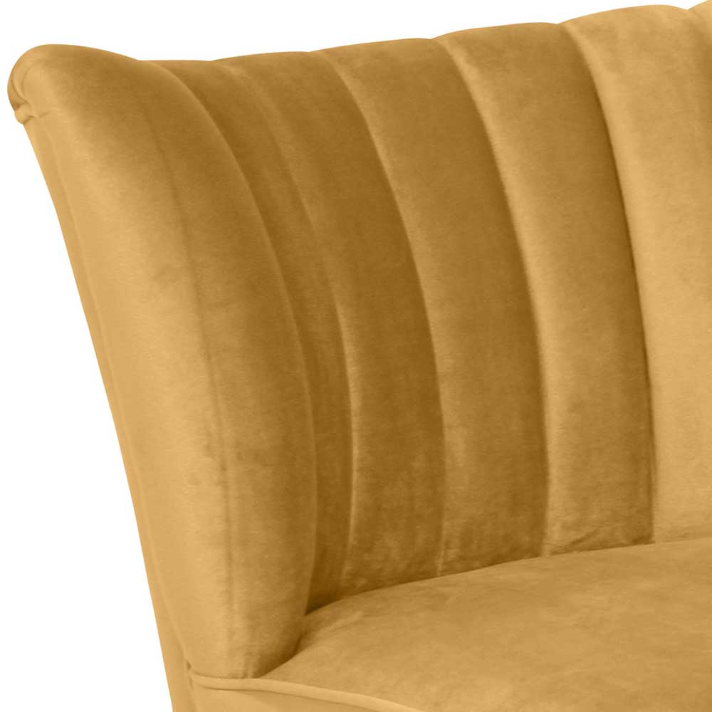 Sessel in Gelb und Buche - Pepepa