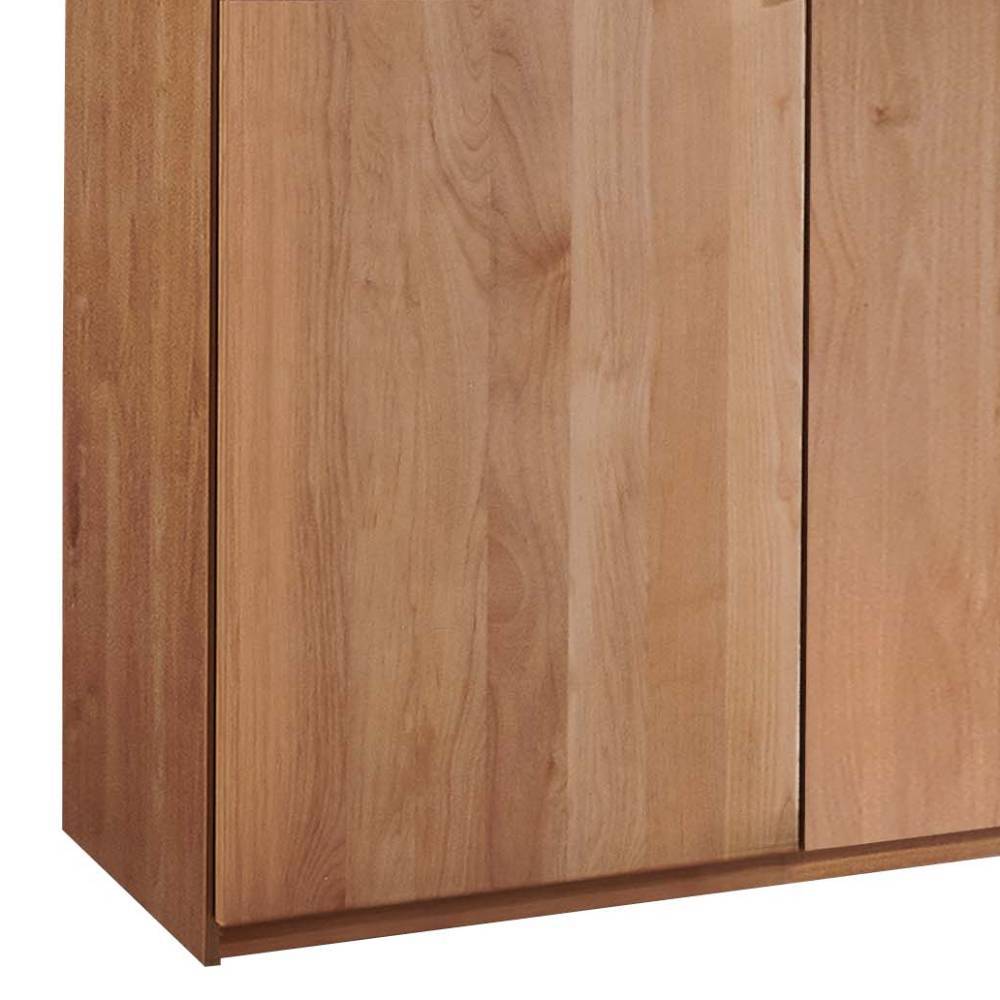 5-türiger Schlafzimmer-Kleiderschrank teilmassiv - Murray