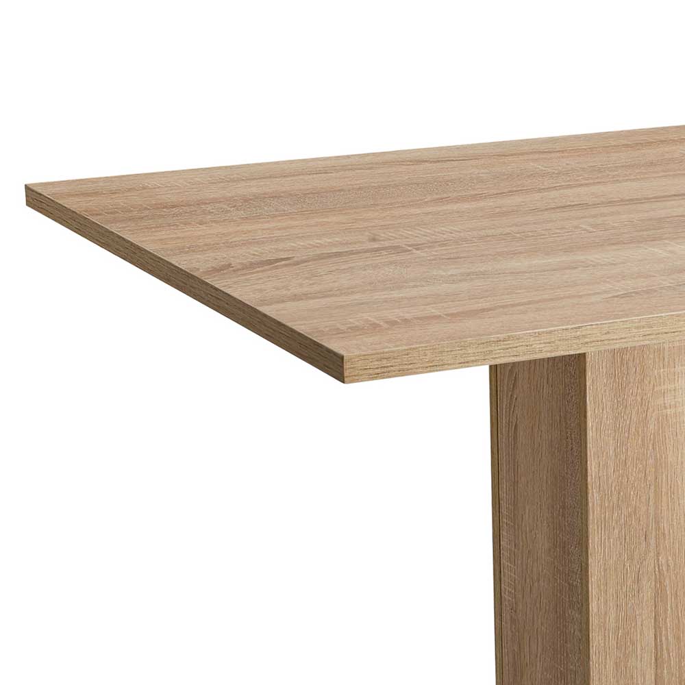 120x80 Küchen Tisch in Sonoma-Eiche Dekor - Daricca