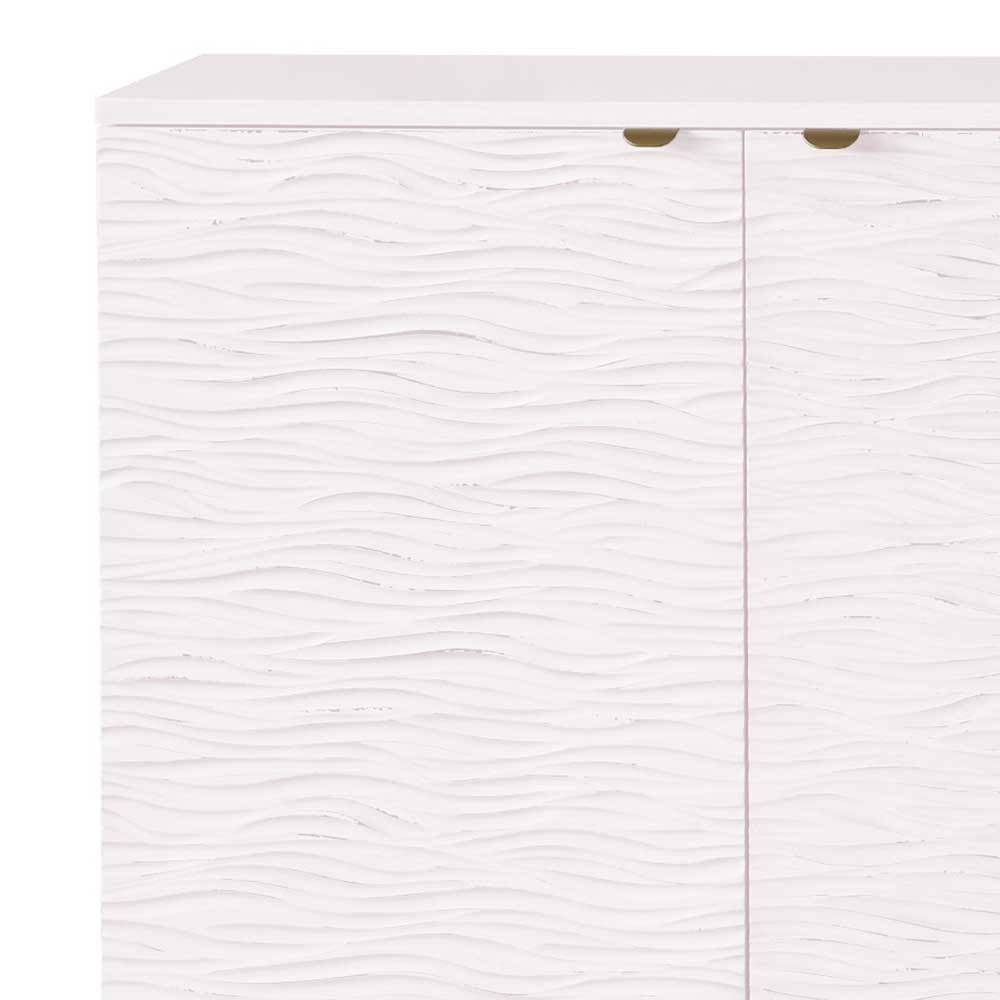 Anrichte mit 3D Wellenstruktur Front - Stona
