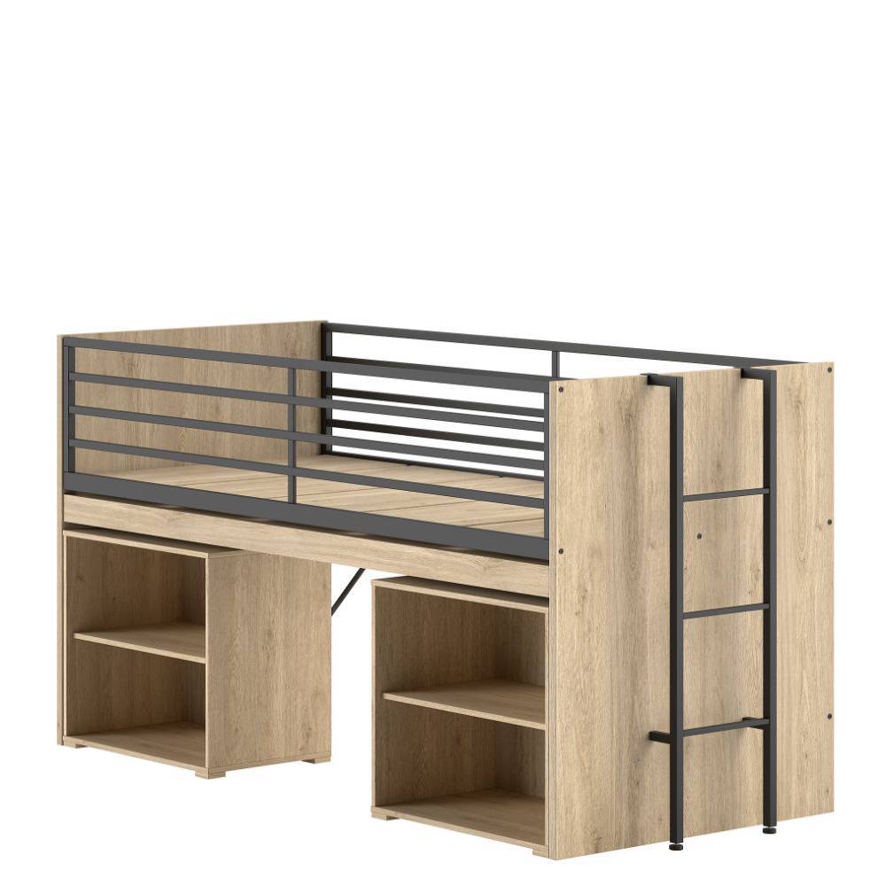 Hochbett und Regale Set - Choice