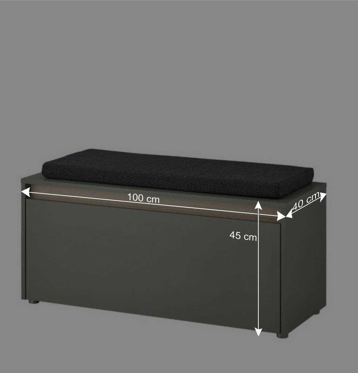 Komplettset Dielenmöbel modern - Socotta (fünfteilig)