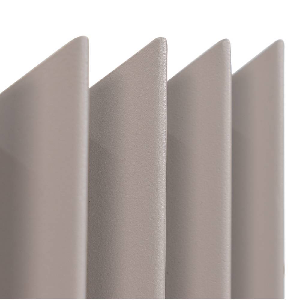 Design-Metallgarderobe in Taupe - Arjas