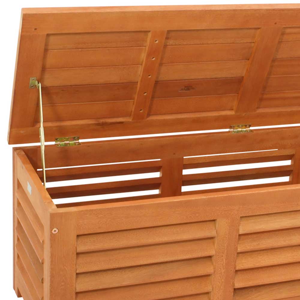 Gartenbox Kissenbox aus Eukalyptusholz - Chancy