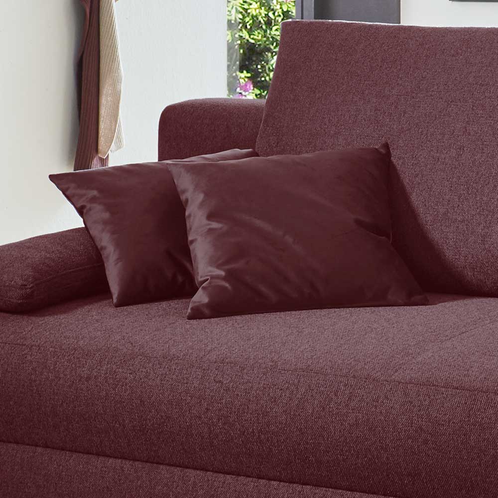 Sofa mit Bettfunktion in dunklem Lila - Ninjos