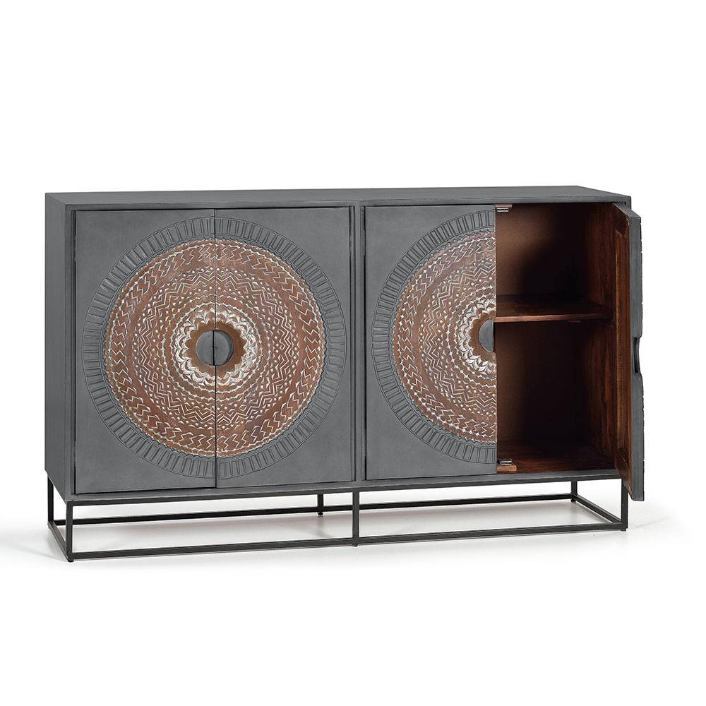 Sideboard - dekorativ mit Mandalas - Mesusco