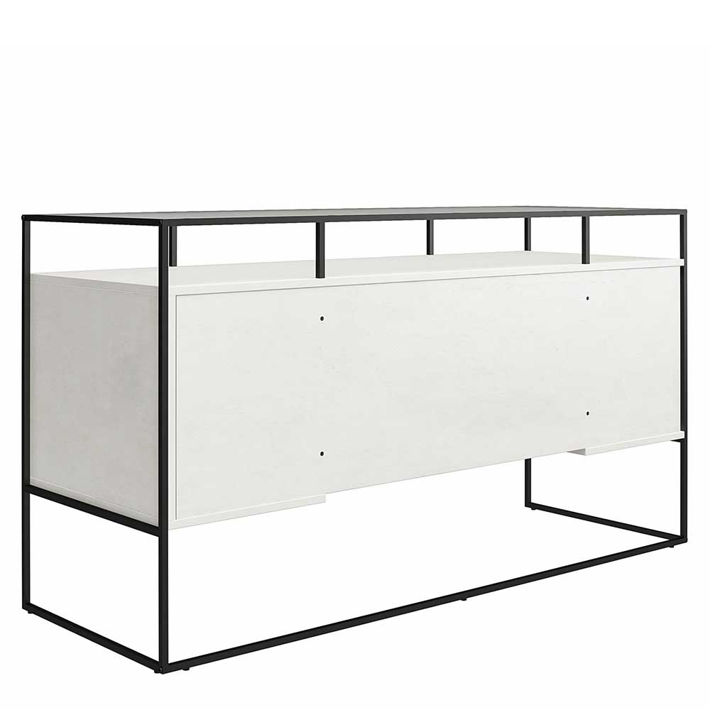Glas Schreibtisch mit Rillen Strukturglasplatte - Corners
