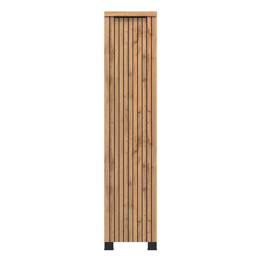 1-türiger Midi-Schrank fürs Badezimmer - Crystoga