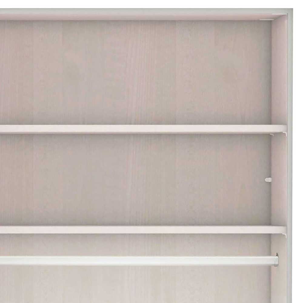 Schlafzimmer Kleiderschrank in Weiß 4-türig - Flinn