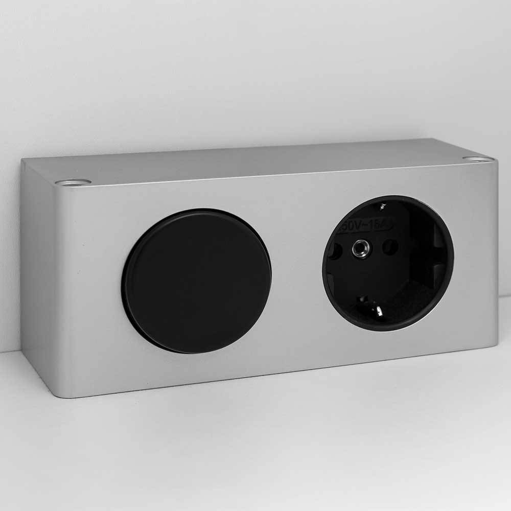 Kleines Badezimmermöbel Set modern - Trioto (dreiteilig)