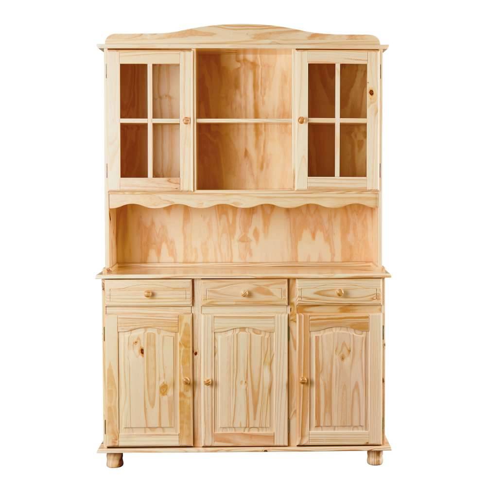 Küchenbuffet Nabrosia aus Kiefer Massivholz