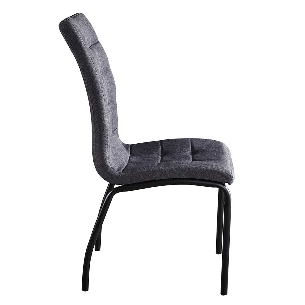 Esstisch mit Stühlen modern - Blou (fünfteilig)