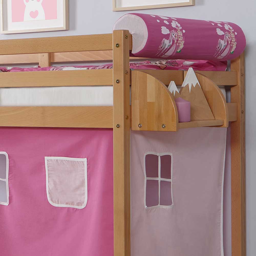Buche Etagenbett fürs Kinderzimmer 90x200 cm - Gero