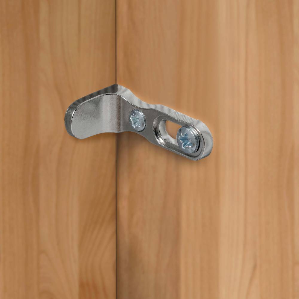 236 cm hoher Schlafzimmerschrank teilmassiv - Dilacco