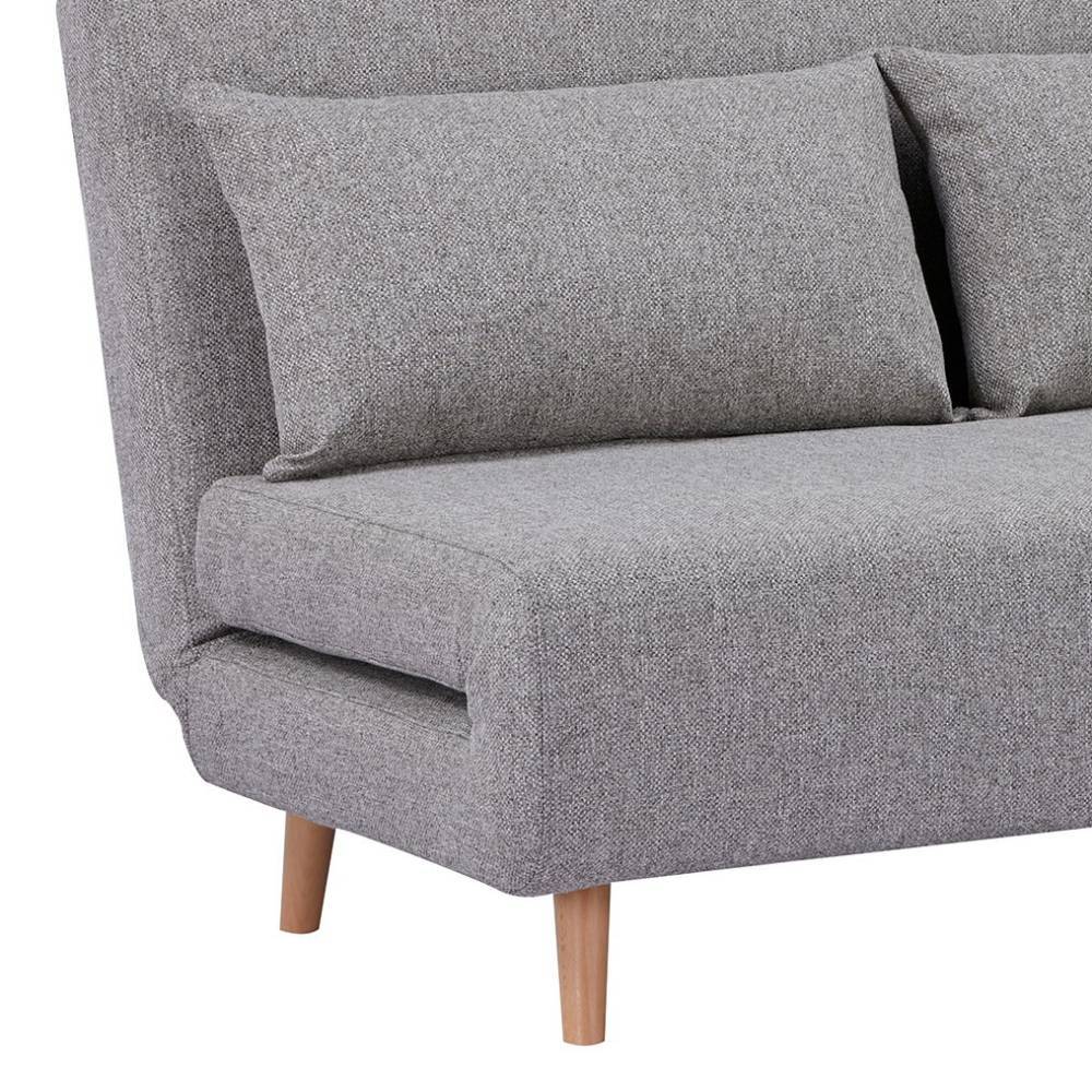 Faltsofa in Grau und Birke - Lucas
