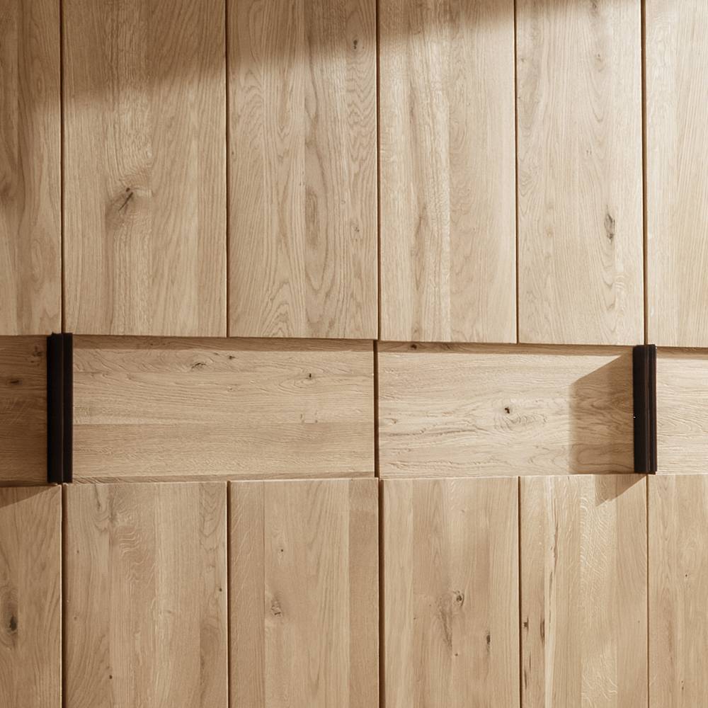 Massivholz-Kleiderschrank aus Wildeiche - Martinez
