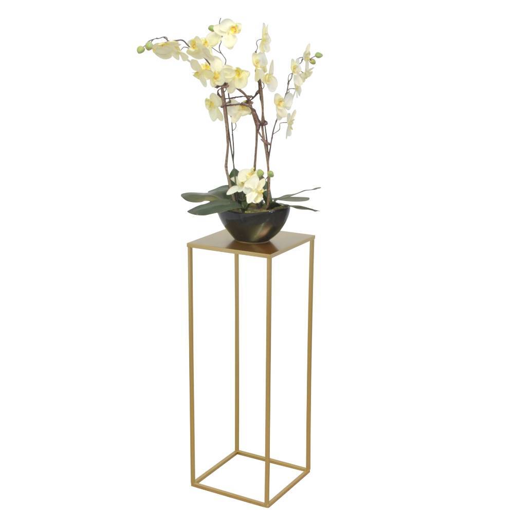 Moderne Blumensäule aus Metall - Esniwida
