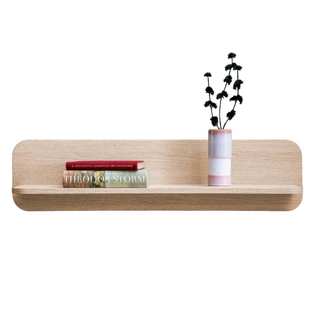 Modernes Wandboard aus heller Eiche im Skandi Design mit Deko – Embrus