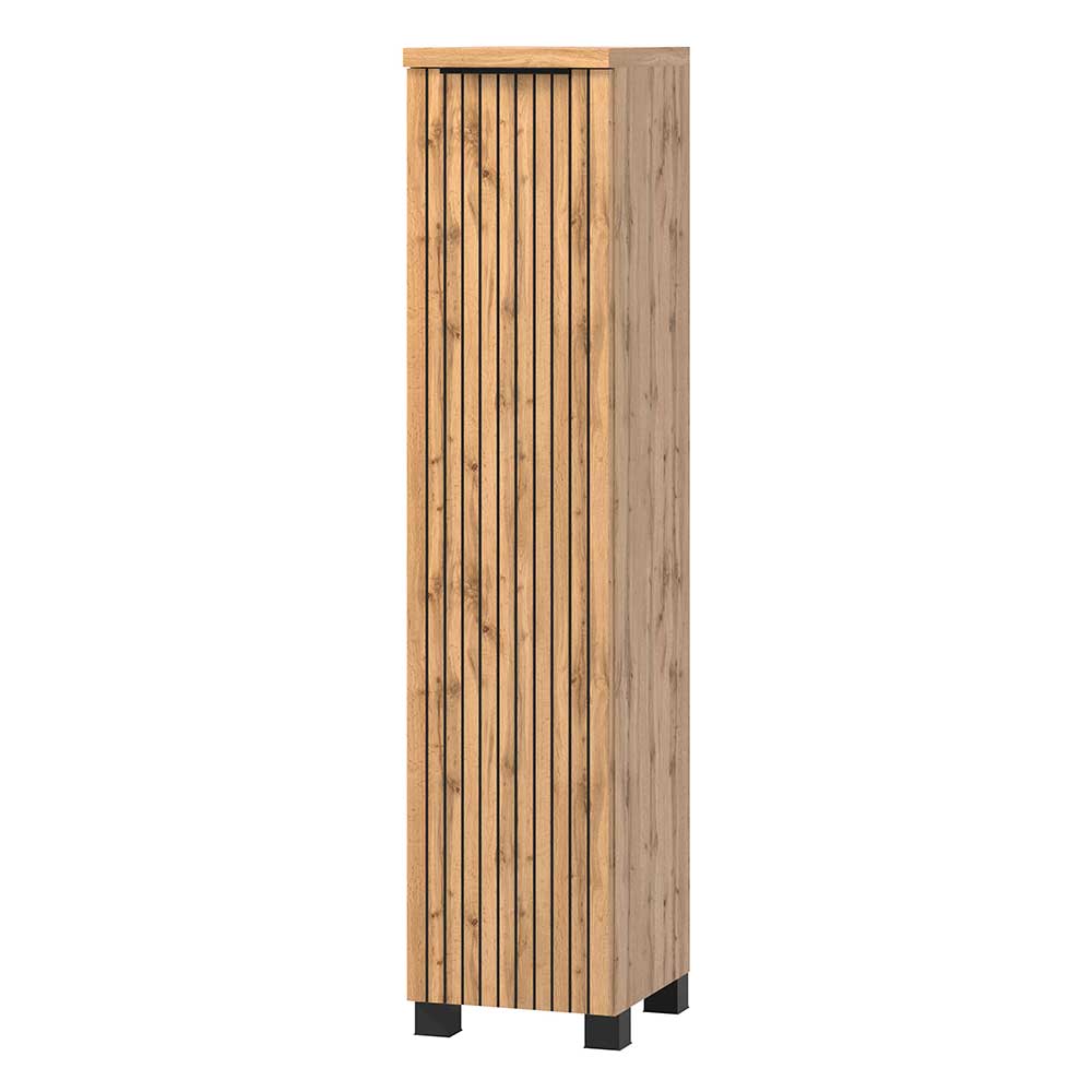 1-türiger Midi-Schrank fürs Badezimmer - Crystoga