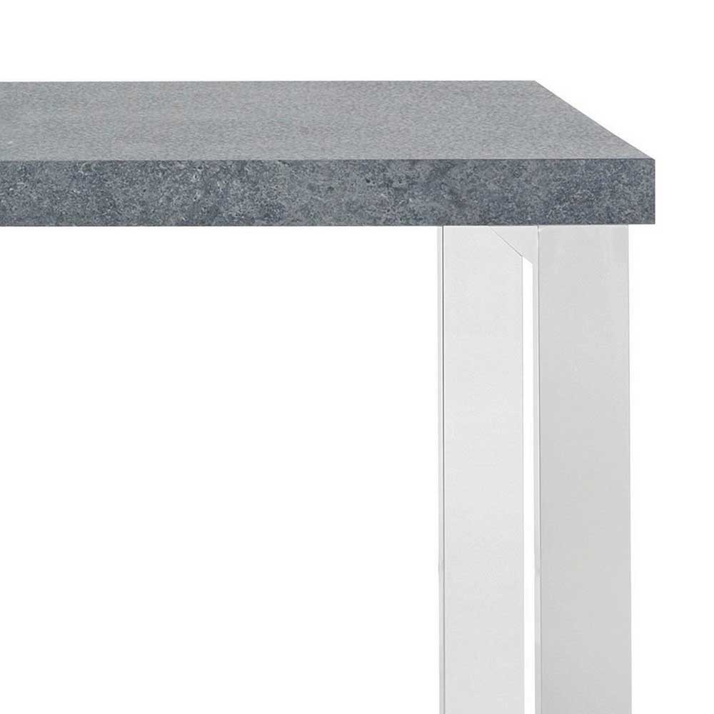 Schreibtisch in Beton Optik - Cemzaja