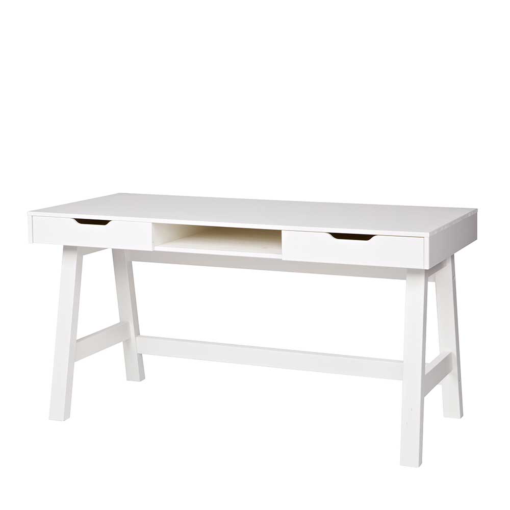 PC Tisch Luciane in Weiß