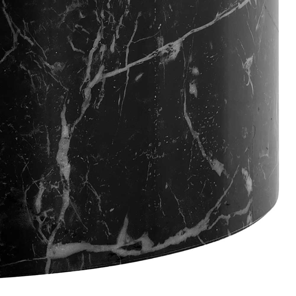 Zylindrischer Couchtisch in Marmoroptik - Patrice