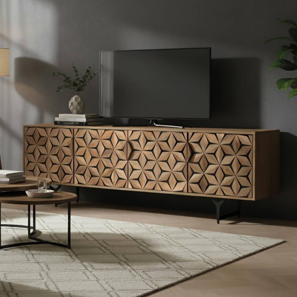 TV Lowboard mit vier Türen - Ailand