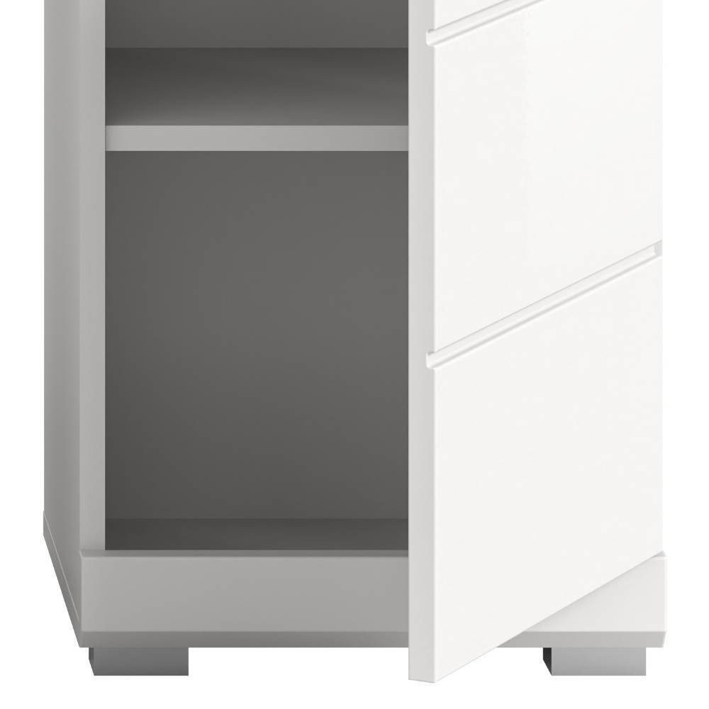 Bad Unterschrank in Weiß - Henriette