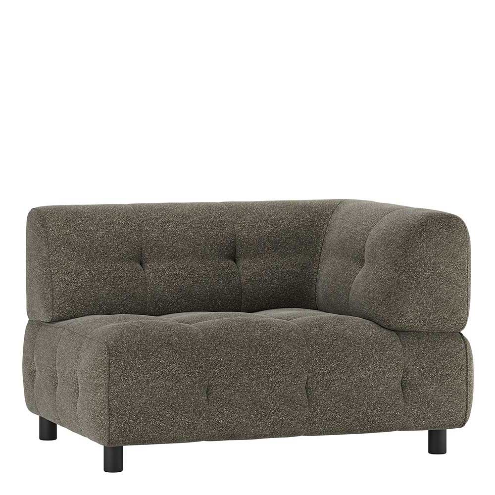 Sofa-Element Ecke in Graugrün Blassgrün - Brasso