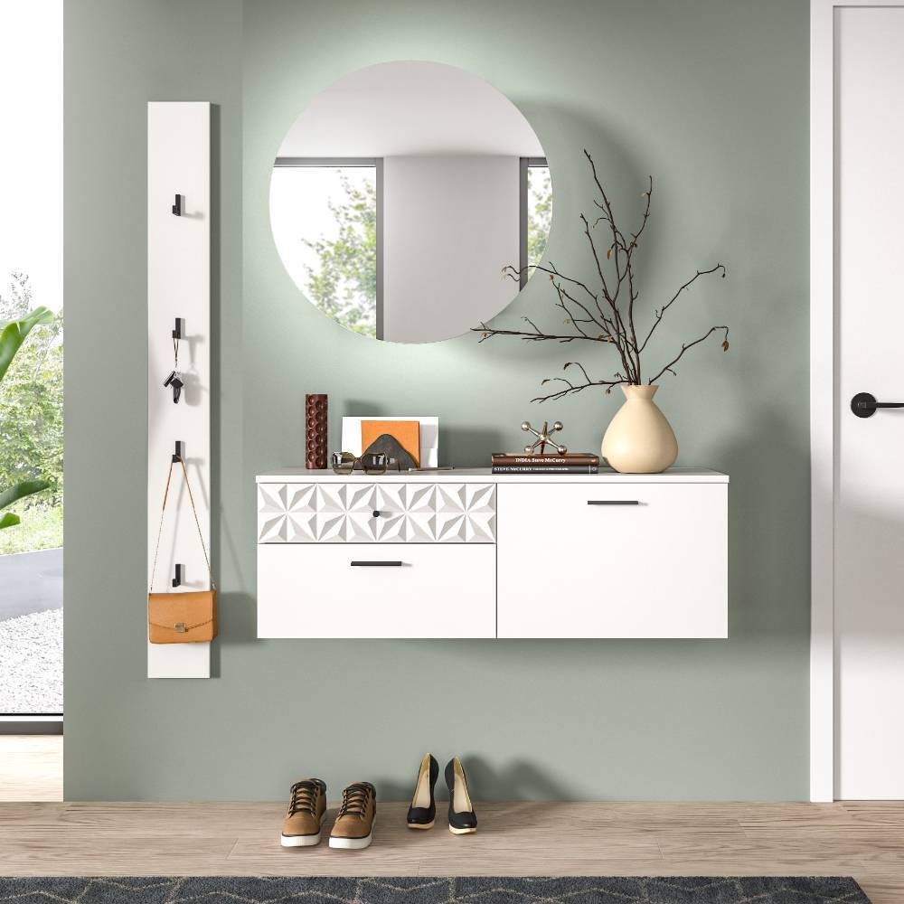 Design Flureinrichtung Möbelset - Ustabo (dreiteilig)