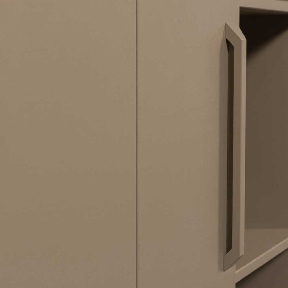 Teilmassiver Schrank in Schlammfarben - Isle