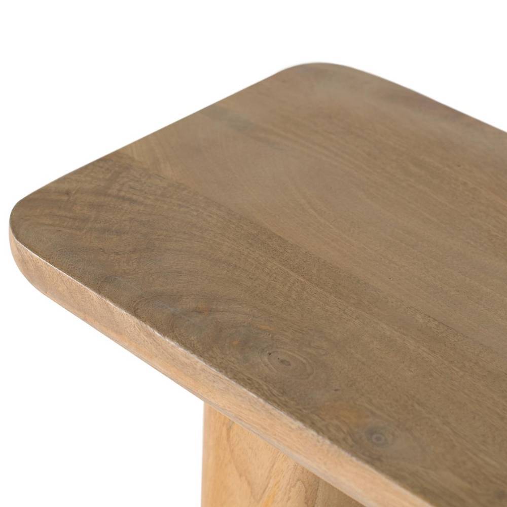 Design-Konsolentisch aus Mangobaum Massivholz - Jacqueline
