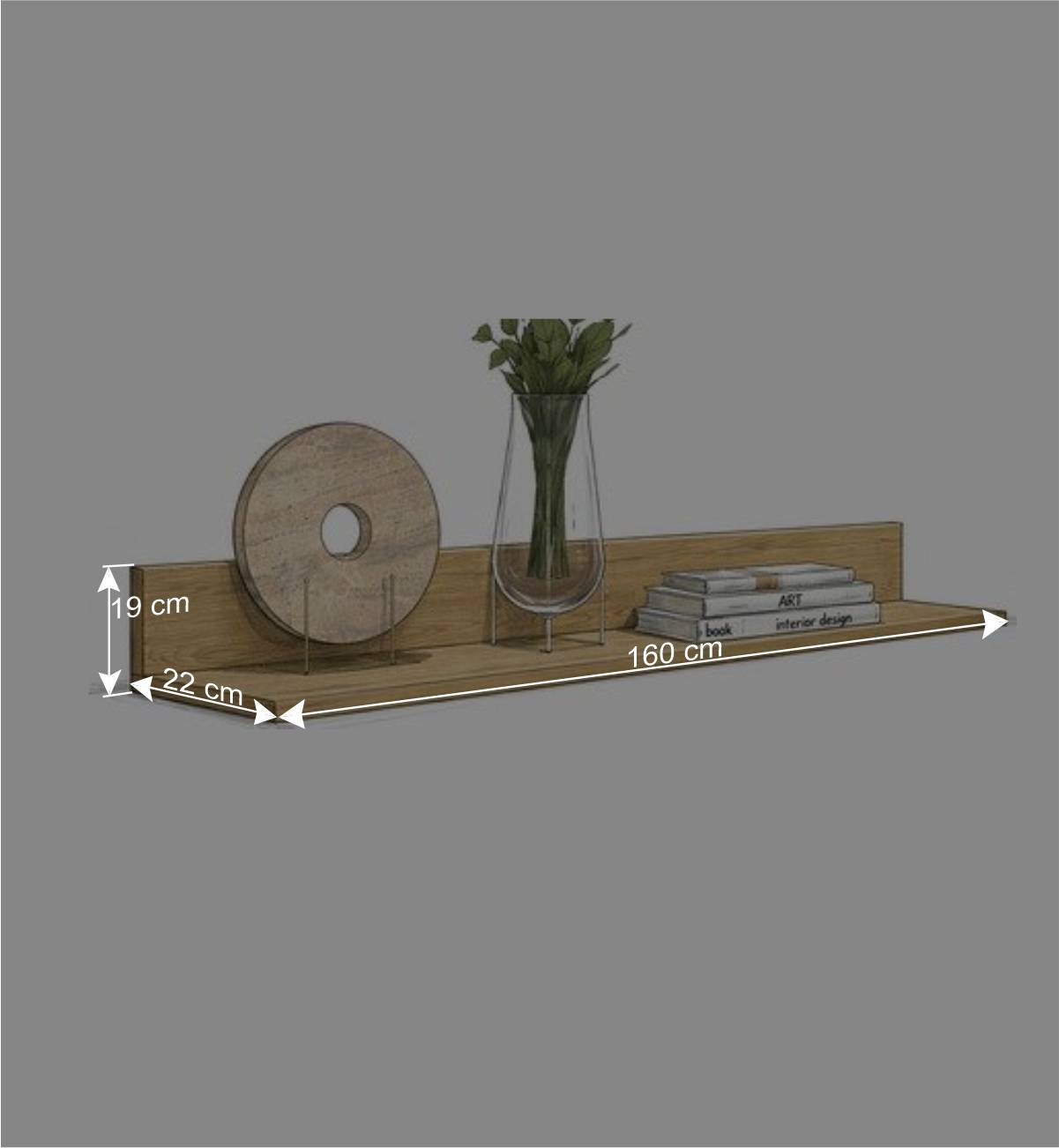 Wohnzimmer-Anbauwand Set - Friburgo (dreiteilig)