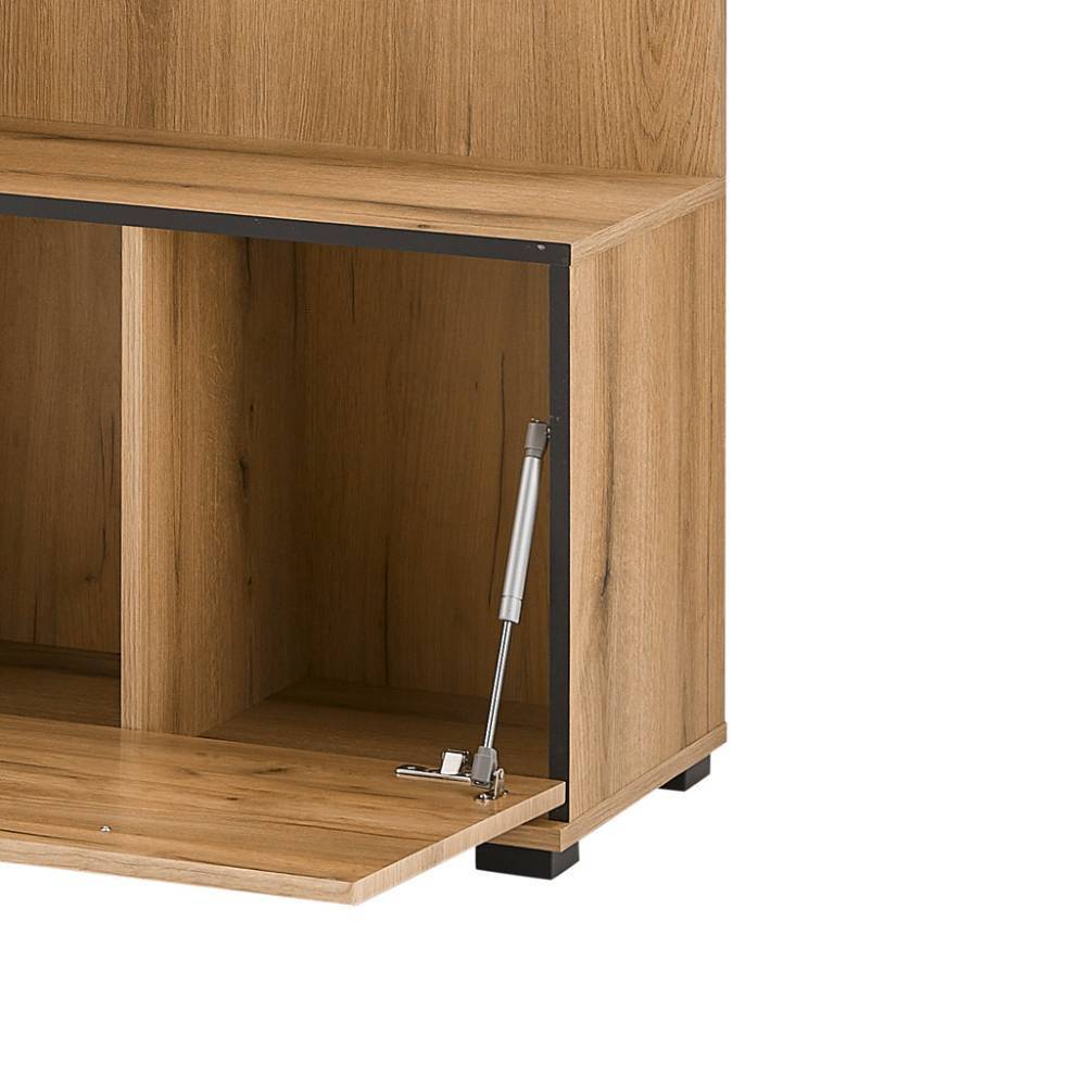Kompaktgarderobe in Eiche Holzoptik - Moviess