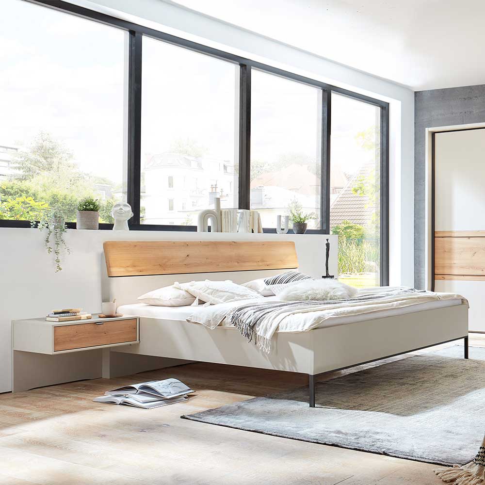 180 cm breites Doppelbett in modernem Design - Kezmina