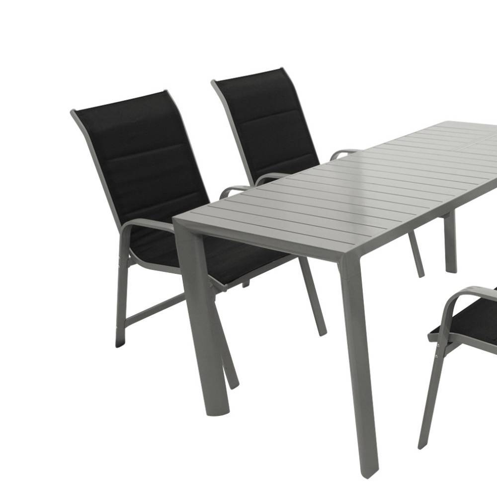 Garten-Esstischgruppe modern - Nipalos (fünfteilig)