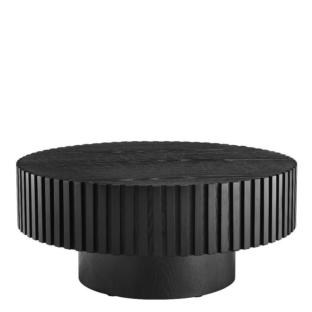 Wohnzimmer Designtisch in Schwarz - Monika