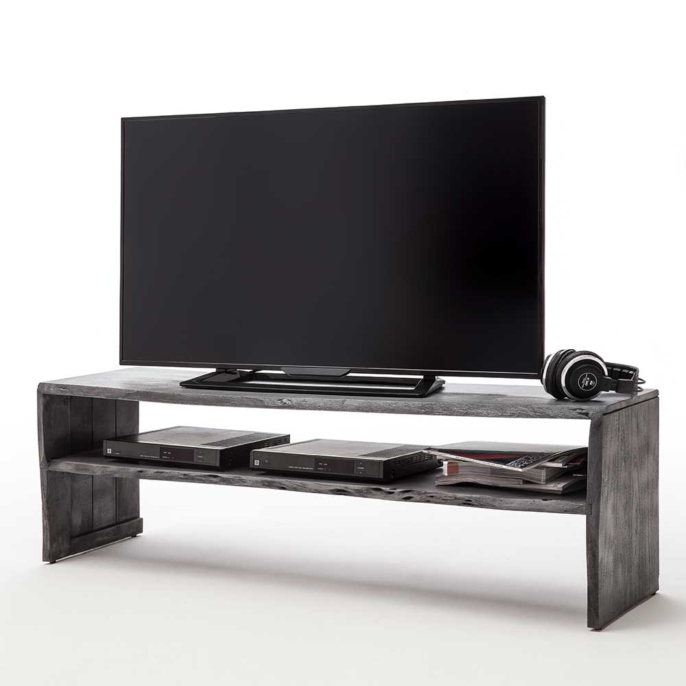 145x45x40 cm Tisch für Fernseher in Grau - Rikers